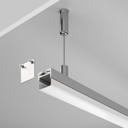 Профиль накладной/подвесной 20х20 алюм. Maytoni ALM-2020B-S-2M фото 2 Профиль накладной/подвесной 20х20 алюм. Maytoni ALM-2020B-S-2M фото 2