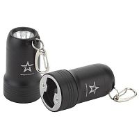 Фонарь-брелок светодиодный BB-601 АР "Привал" 0.5Вт + рефлектор открывашка 3хLR44 (в комплекте) алюм. (блист.) Эра Б0030181