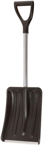 Лопата для уборки снега "Актив-Авто" 365х260х900мм укороченный съемный алюм. черенок; пластик. 68106 фото 3 Лопата для уборки снега "Актив-Авто" 365х260х900мм укороченный съемный алюм. черенок; пластик. 68106 фото 3