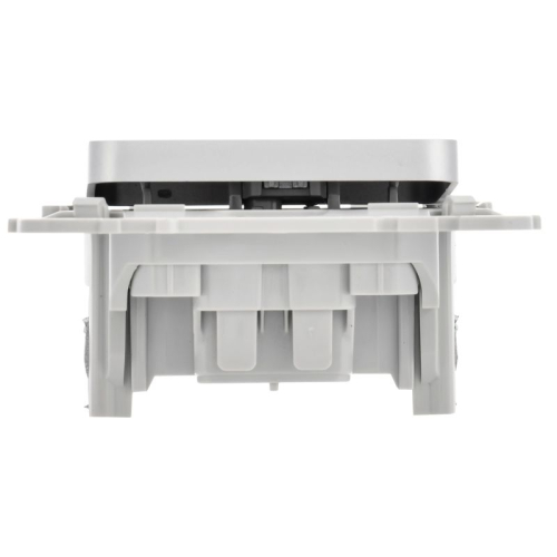 Выключатель 1-кл. СП FLITE ВС11-1-0-ФлА 10А механизм алюм. IEK FI-V10-0-10-1-K47 фото 4