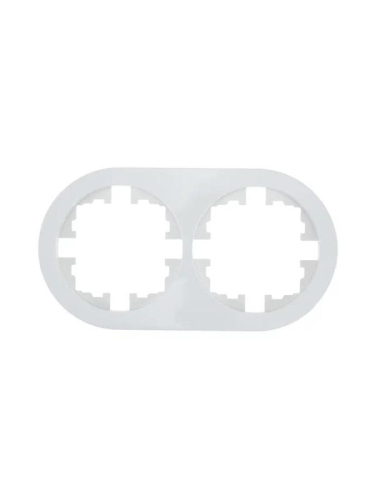 Рамка 2-м OSEN горизонт. круглая бел. LEZARD 744-0200-147 Рамка 2-м OSEN горизонт. круглая бел. LEZARD 744-0200-147