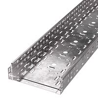 Лоток перфорированный 300х80 L3000 (0.8мм) Стандарт Промрукав PR16.0012