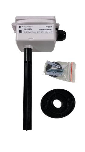 Датчик CO2 канальный RS485 145мм 24В SE SDC D20M