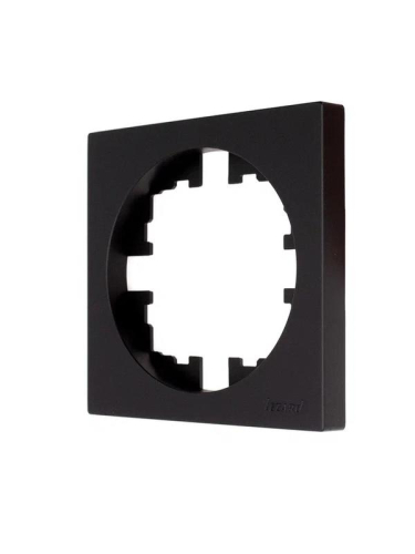 Рамка 1-м OSEN горизонт. квадрат черн. бархат LEZARD 743-4200-146 фото 2