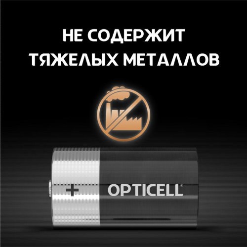 Элемент питания алкалиновый D/LR20 1.5В (блист. 2шт) Basic Opticell 5051005/6051005 фото 4 Элемент питания алкалиновый D/LR20 1.5В (блист. 2шт) Basic Opticell 5051005/6051005 фото 4