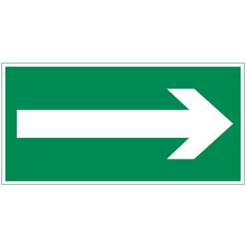 Знак Resist "Указательная стрелка" VARTON V4-EM-00.0057.ADV-0002