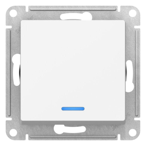 Переключатель 1-кл. AtlasDesign (сх. 6а) 10AX с подсветкой механизм лотос SE ATN001363 фото 3 Переключатель 1-кл. AtlasDesign (сх. 6а) 10AX с подсветкой механизм лотос SE ATN001363 фото 3