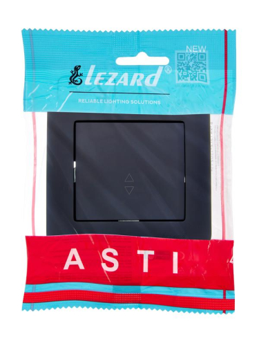 Переключатель проходной 1-кл. 1п СП ASTI 10А IP20 в сборе черн. бархат LEZARD 7081-4242-105 фото 3 Переключатель проходной 1-кл. 1п СП ASTI 10А IP20 в сборе черн. бархат LEZARD 7081-4242-105 фото 3