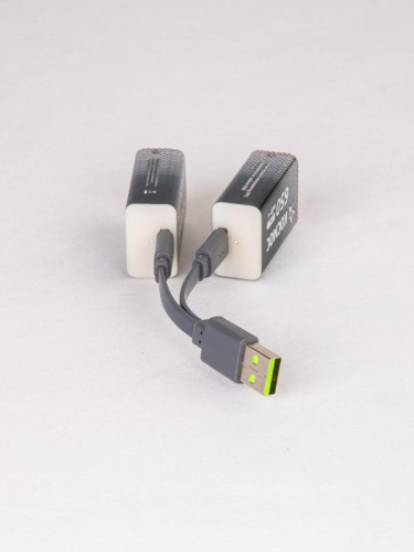Аккумулятор крона Li-ion 9В 650мВт.ч (уп.2шт) КОСМОС KOCLi9V650mAh2B Аккумулятор крона Li-ion 9В 650мВт.ч (уп.2шт) КОСМОС KOCLi9V650mAh2B