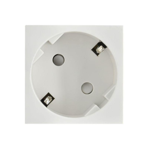 Розетка PRIMER 45град. с заземл. защ. шторки винт. зажим РКС-20-30-П-45 бел. IEK PR-KK40D-RSZH-2-2-45-K01 фото 2