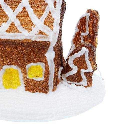 Фигура светодиодная акриловая "Пряничный домик" 26х15.5х20см 30LED 3хАА (не в комплекте) Neon-Night 513-324 фото 7 Фигура светодиодная акриловая "Пряничный домик" 26х15.5х20см 30LED 3хАА (не в комплекте) Neon-Night 513-324 фото 7