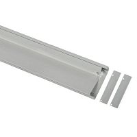 Комплект с накладным анодированным профилем 8018 80х18мм 2м Эра Б0062819