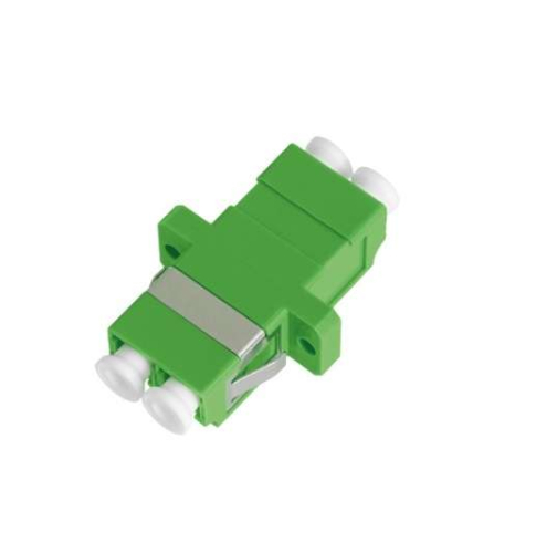 Адаптер волоконно-оптический соед. одномод. LC/APC-LC/APC двойн. пласт. зел. (уп.2шт) NIKOMAX NMF-OA2SM-LCA-LCA-2 Адаптер волоконно-оптический соед. одномод. LC/APC-LC/APC двойн. пласт. зел. (уп.2шт) NIKOMAX NMF-OA2SM-LCA-LCA-2