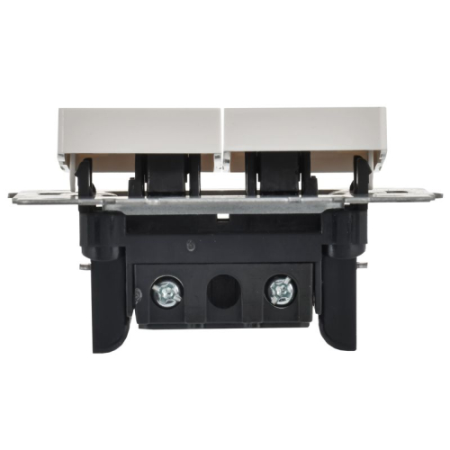 Выключатель 2-кл. Brite 10А ВС10-2-0-БрБ механизм бел. IEK BR-V20-0-10-K01-PRO фото 4