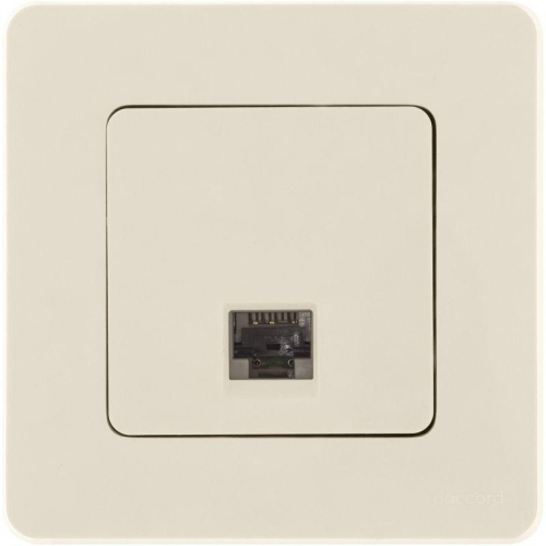 Розетка компьютерная Inspiria RJ45 кат.5E UTP сл. кость IEK 673826 фото 2
