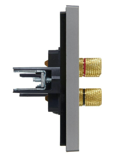 Аудиорозетка 4-м FORTE&PIANO FP539 сталь IEK FP-S40-K46 фото 4