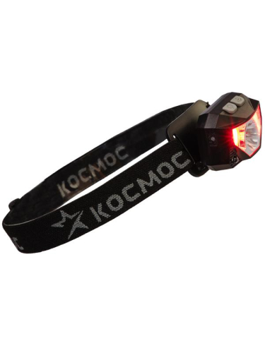 Фонарь налобный аккум. 3Вт XPG 2х3Вт COB/Li-po 1200мА.ч ABS пластик КОСМОС (KOC851Lit) фото 5