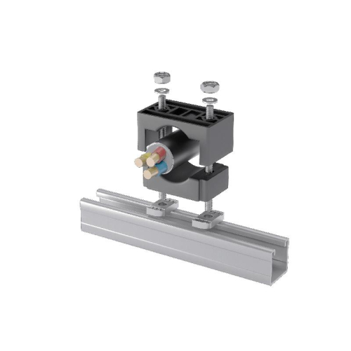 Крепление для кабеля рядное d40-60мм RKK40-60 КМ LO24122 фото 2 Крепление для кабеля рядное d40-60мм RKK40-60 КМ LO24122 фото 2