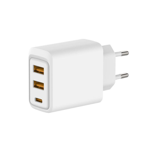 Устройство зарядное сетевое с двумя портами USB-A и одним портом USB-C 10Вт Rexant 18-2213 Устройство зарядное сетевое с двумя портами USB-A и одним портом USB-C 10Вт Rexant 18-2213
