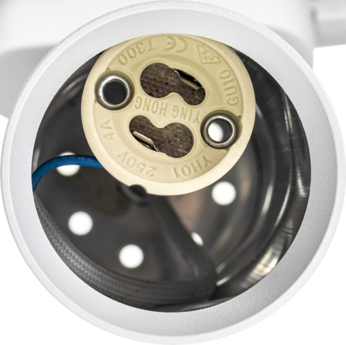 Светильник трековый поворотный ARTLINE 55х55х200 GU10 230В алюм. 2.6кв.м бел Ritter 59931 3 фото 8