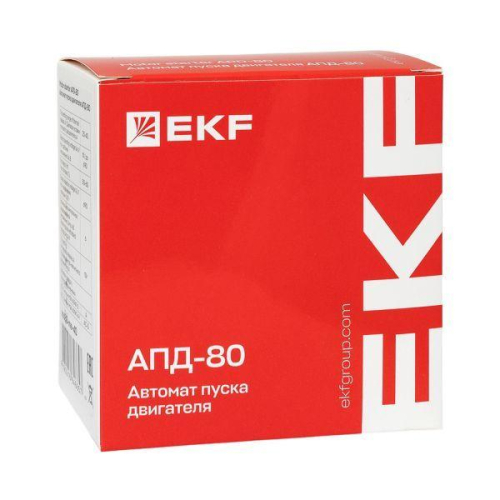 Выключатель автоматический для защиты двигателя АПД-80 40-63А EKF apd80-me-63 фото 3