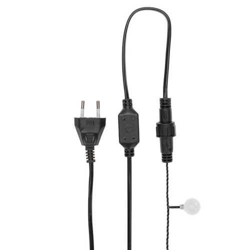 Гирлянда светодиодная "Шарики" 5м d25мм 25LED RGB ПВХ темн. зел. Neon-Night 303-550 фото 5