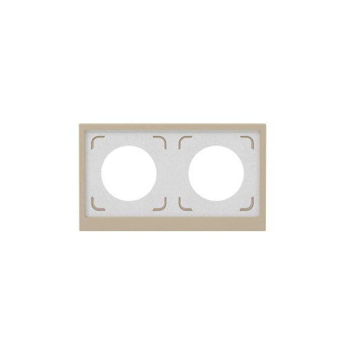 Рамка 2-м KANT IP44 ванильн. марципан DKC 7015944 Рамка 2-м KANT IP44 ванильн. марципан DKC 7015944
