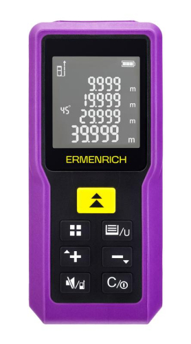 Рулетка лазерная Reel PRO GM100 фиолет. Ermenrich 85313 фото 3 Рулетка лазерная Reel PRO GM100 фиолет. Ermenrich 85313 фото 3