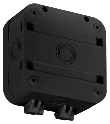 Коробка распределительная133х120х60 двухкомпонентн. для видеокамер HF IP68 черн. Ruvinil 67080Ч фото 2