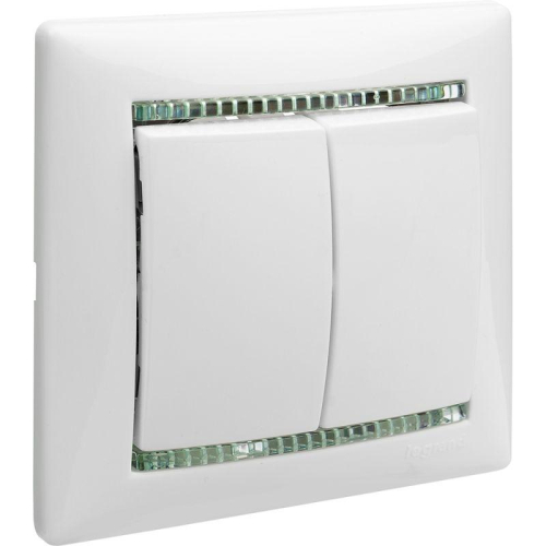 Рамка 1-м Valena бел./крис. Leg 774461 фото 11