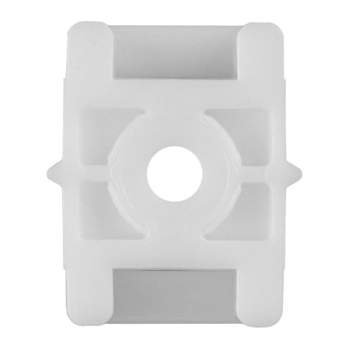 Площадка под стяжку для прямого монтажа 22х16мм бел. (уп.100шт) Rexant 07-2110 фото 5