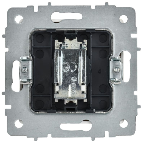 Розетка телевизионная оконечная TV СП BRITE РТВ11-0-БрАБ механизм арктич. бел. IEK BR-A10-O-K91 фото 3 Розетка телевизионная оконечная TV СП BRITE РТВ11-0-БрАБ механизм арктич. бел. IEK BR-A10-O-K91 фото 3