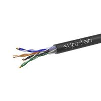 Кабель витая пара U/UTP кат.5E 4х2х0.51 24AWG solid Cu PE Out. Premium 305м (м) SUPRLAN 01-0311-2