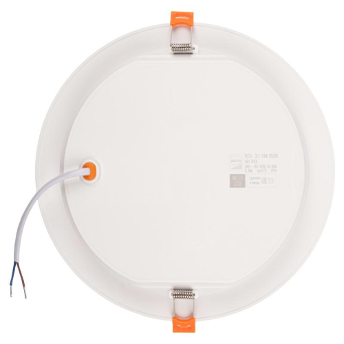 Светильник светодиодный PLED DL7 24Вт 6500К IP54 2040лм WH встраив. бел. Pro JazzWay 5069121 фото 2 Светильник светодиодный PLED DL7 24Вт 6500К IP54 2040лм WH встраив. бел. Pro JazzWay 5069121 фото 2