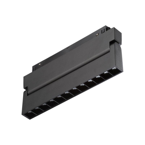 Светильник светодиодный трековый поворотный магнитный 12Вт 48В 4000К 60град. черн. Vitaluce VT0200009-01 Светильник светодиодный трековый поворотный магнитный 12Вт 48В 4000К 60град. черн. Vitaluce VT0200009-01