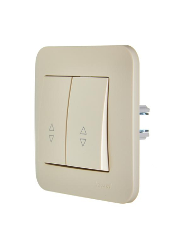 Переключатель проходной 2-кл.СП ASTI 10А IP20 в сборе крем. LEZARD 7081-0303-106 фото 4 Переключатель проходной 2-кл.СП ASTI 10А IP20 в сборе крем. LEZARD 7081-0303-106 фото 4