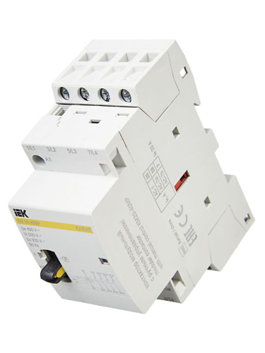 Контактор модульный КМ20-40МР AC с ручным управ. KARAT IEK MKK12-20-40 фото 6 Контактор модульный КМ20-40МР AC с ручным управ. KARAT IEK MKK12-20-40 фото 6