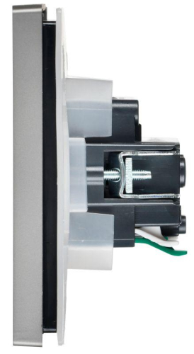Розетка СП FORTE&PIANO16А IP44 FP519 с заземл. защ. шторки с крышкой безвинт. крепл. сталь IEK FP-R16-16-1-44-K46 фото 4 Розетка СП FORTE&PIANO16А IP44 FP519 с заземл. защ. шторки с крышкой безвинт. крепл. сталь IEK FP-R16-16-1-44-K46 фото 4