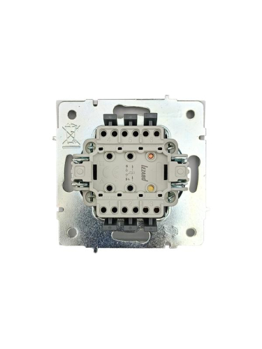 Кнопка звонка СП ZIMA IP20 безвинт. зажим бел. LEZARD 704-0288-103QC фото 5