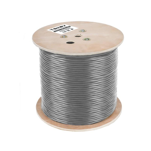 Кабель витая пара SF/UTP 4х2х24AWG(0.52мм) кат.5E PVC indoor Fluke tested 305м (м) PRO TOKOV ELECTRIC TKP-C06-SF/UTP-42-5E-305 фото 2 Кабель витая пара SF/UTP 4х2х24AWG(0.52мм) кат.5E PVC indoor Fluke tested 305м (м) PRO TOKOV ELECTRIC TKP-C06-SF/UTP-42-5E-305 фото 2