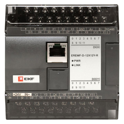 Модуль дискретного ввода/вывода EREMF 12/12 PRO-Logic EKF EREMF-D-12X12Y-R фото 6