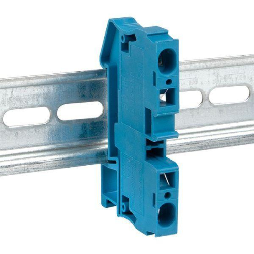 Колодка клеммная ST-6 57А пружинная син. EKF plc-jxb-st-6-blue фото 3