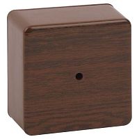 Коробка распаячная 100х100х50мм без клеммы IP40 дуб BS-O-100-100-50 Эра Б0058709