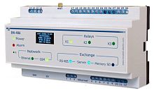 Точка доступа к NT Cloud (Ethernet/2-G) ЕМ-486 вход Ethernet 4 входа 3 реле (с облачным сервисом мониторинга) НовАтек-Электро 3425680486