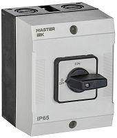 Переключатель кулачковый 10А (сх. 90) в боксе стандартная рукоятка IEK MI-CS20-010-090