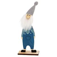 Фигура деревянная "Гномик-бородач" 7х4.5х18см IP20 Neon-Night 504-008