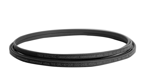 Кабель нагревательный саморег. 40Вт/м с экраном 16 AWG термопласт UV Ex (200м) TOKOV ELECTRIC TKE-SRL-40-2CR Кабель нагревательный саморег. 40Вт/м с экраном 16 AWG термопласт UV Ex (200м) TOKOV ELECTRIC TKE-SRL-40-2CR