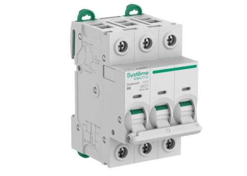 Выключатель автоматический 3п B 6А 6кА Systeme9 400В SE S9F21306 Выключатель автоматический 3п B 6А 6кА Systeme9 400В SE S9F21306