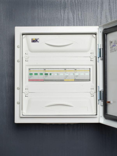 Ограничитель перенапряжения ОПС1-C 4P KARAT IEK MOP20-4-C фото 2
