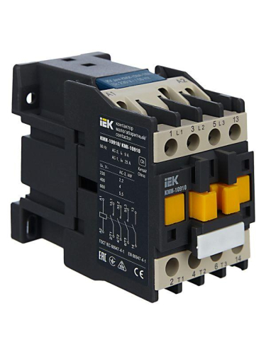Контактор КМИ-10910 9А 230В/АС3 1НО KARAT IEK KKM11-009-230-10 фото 5